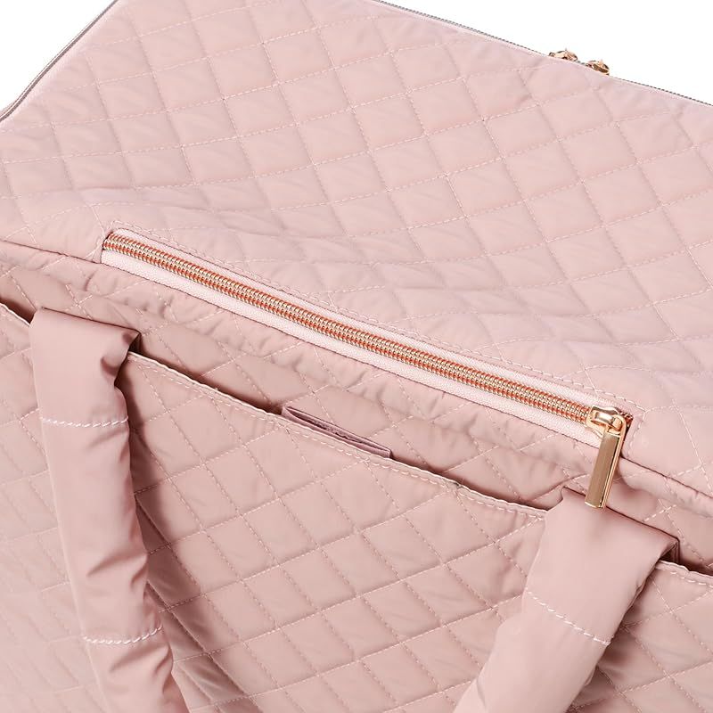 Francfranc] フランフラン キルティング ソフトキャリーバッグ ピンク