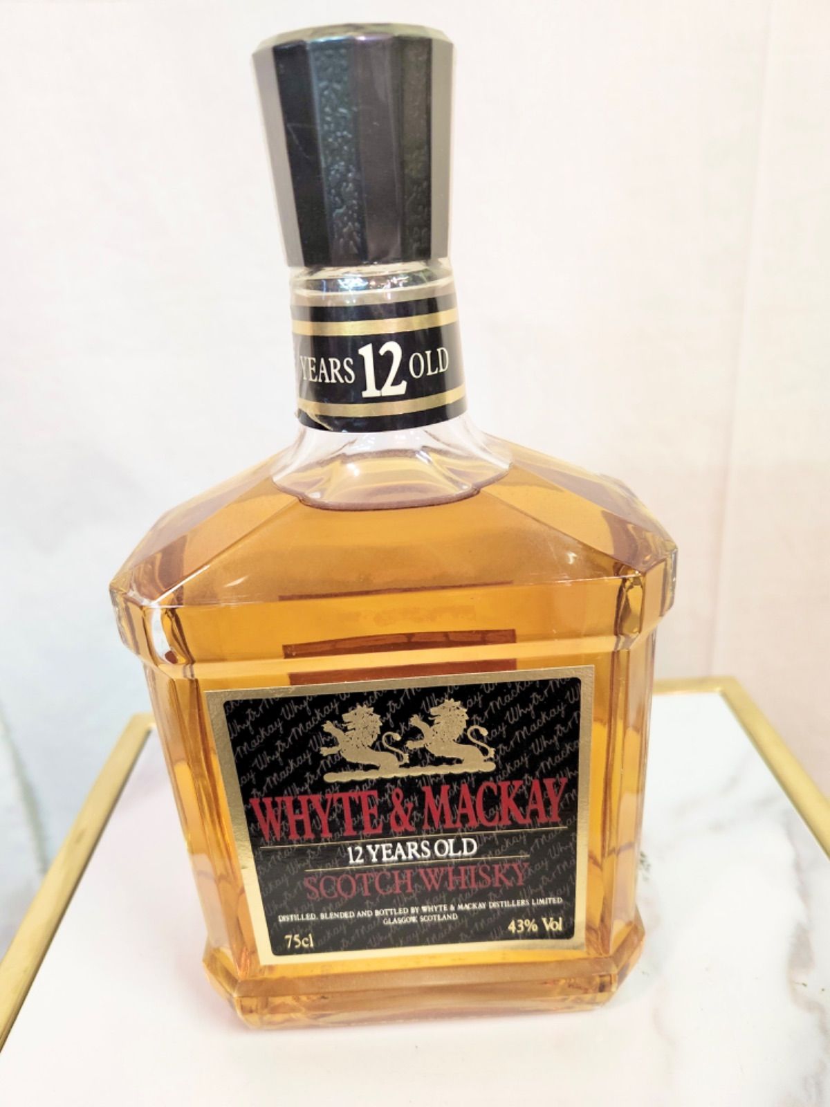 WHYTE&MACKAY 12YEARS OLD ホワイトマッカイ12年 未開栓 - ウイスキー