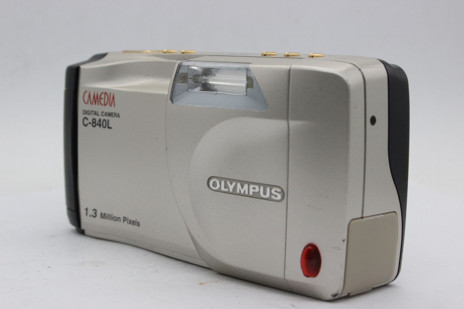 オリンパス 【返品保証】 【便利な単三電池で使用可】オリンパス Olympus Camedia C-840L 5.5mm F2.8 コンパクトデジタルカメラ v528