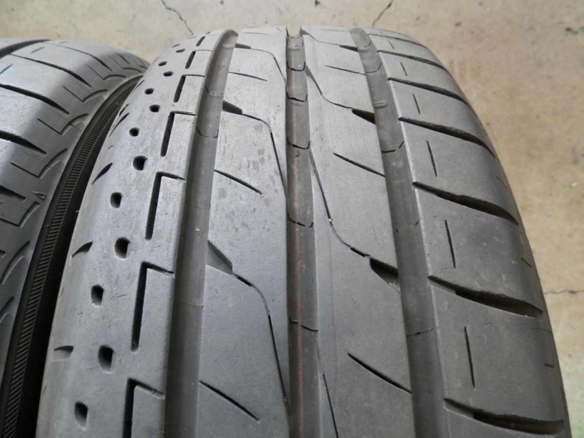 215/55R17 ブリヂストン LUFT RV2 ラジアルタイヤ 2本SET 2022年製 夏