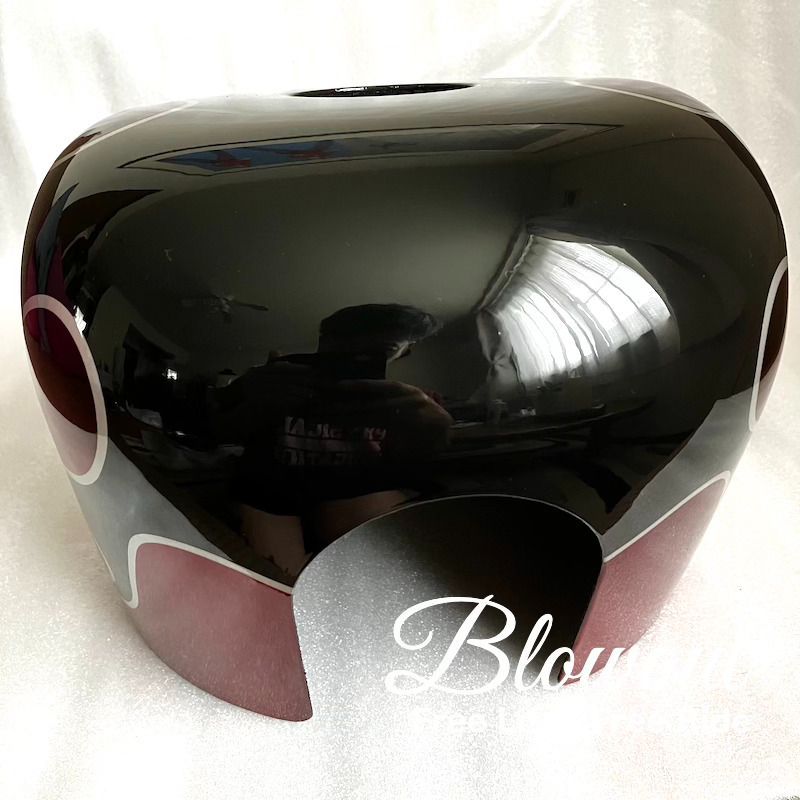 Blowout スポーツスター フレイムス 炎 ファイヤー タンクカバー