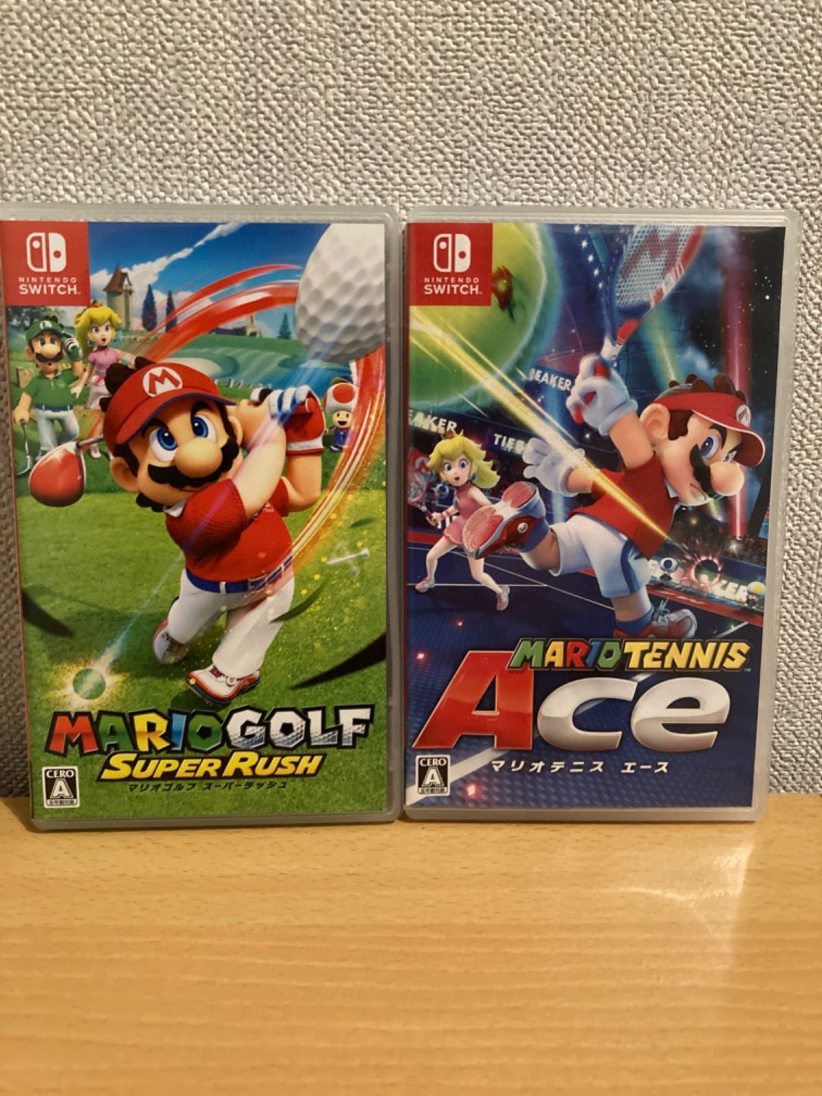 【極美品】マリオゴルフ スーパラッシュ & マリオテニス エース Amazon.co.jp: マリオテニス エース - Switch : ゲーム