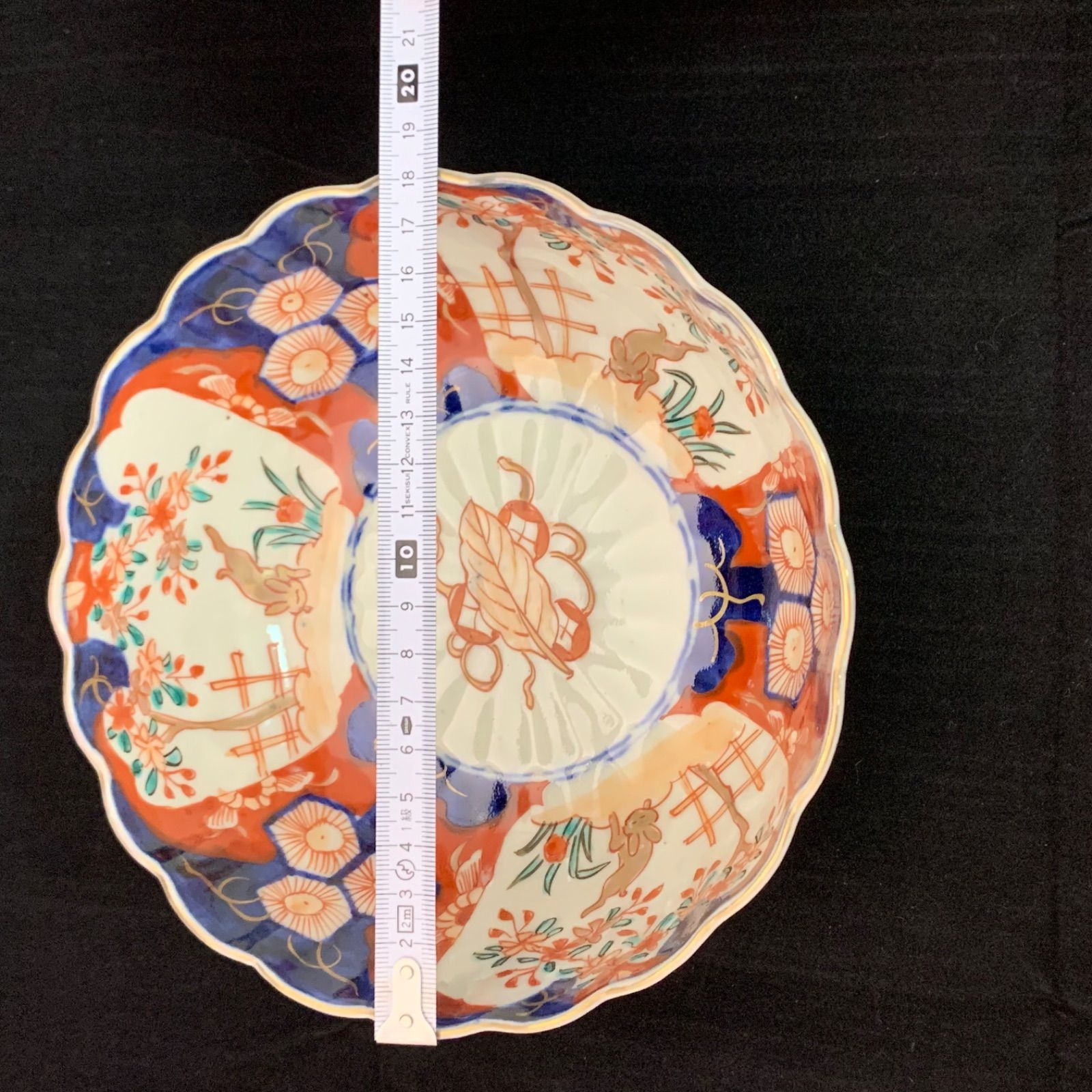 骨董 古伊万里 三っ丼 大中小 鉢 染め付け 花と鳥 二重高台 器 お歳暮 2024 二重高台 花と鳥 染め付け 鉢 大中小 三っ丼 古伊万里