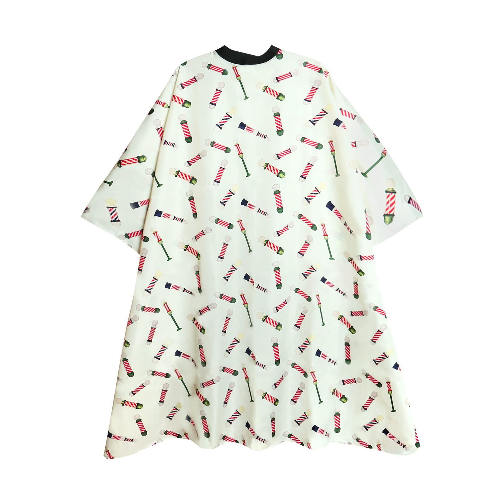 バーバーポール柄 GRIMSTEADS Cutting Cape for Barber 理容 カットクロス バーバーポール柄