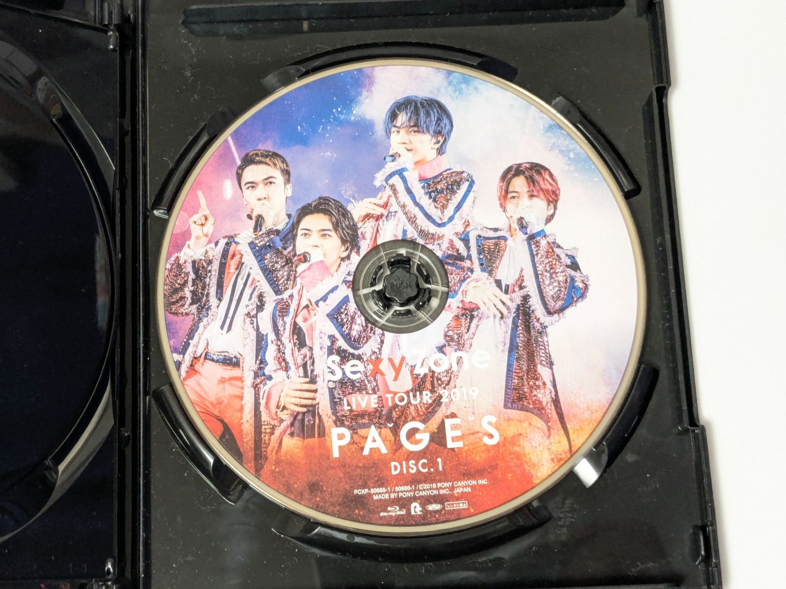 Sexy Zone LIVE TOUR 2019 PAGES 通常盤 Blu-ray (2BD) A177