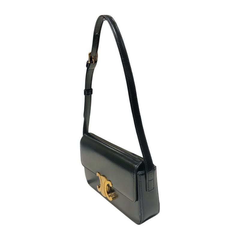 セリーヌ CELINE ショルダーバッグ クロード 194143 ブラック