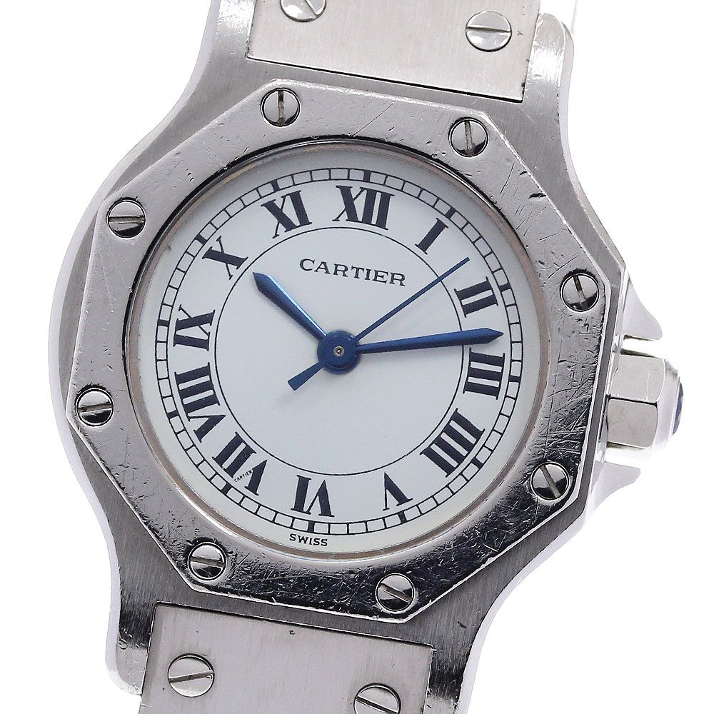 カルティエ CARTIER サントスオクタゴンSM 自動巻き レディース内箱