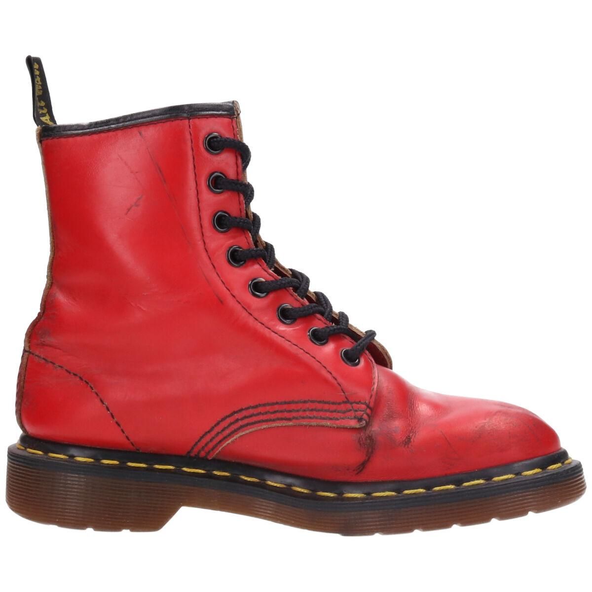 古着 ドクターマーチン Dr.Martens 8ホールブーツ レディース24.5cm