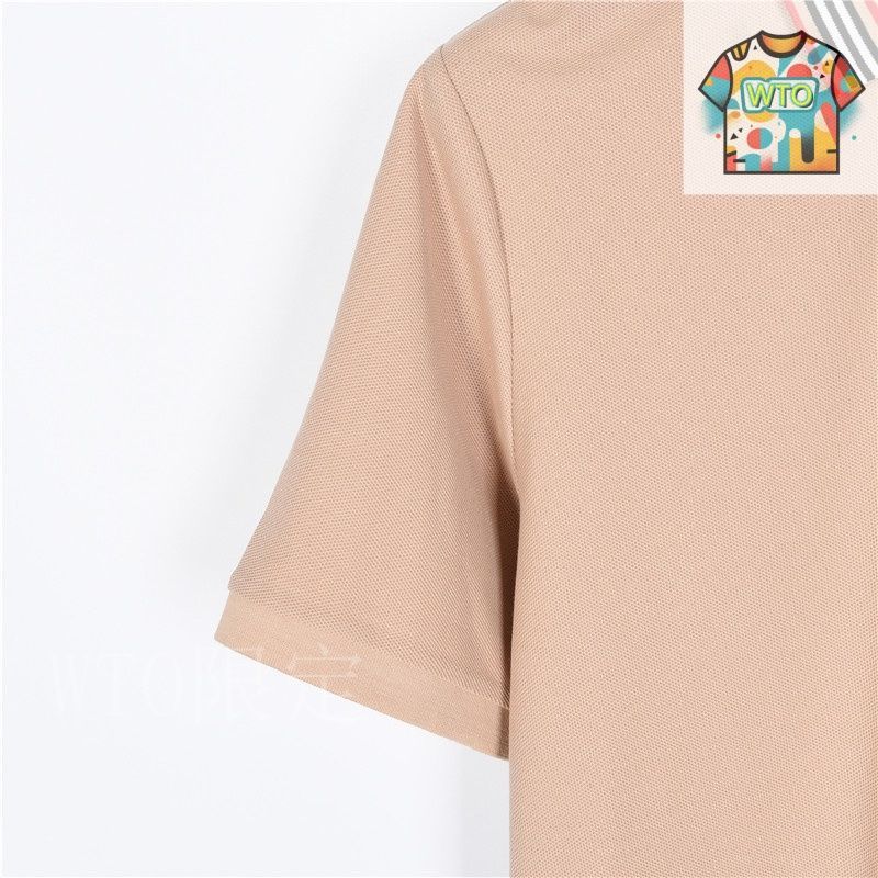 今日特価】Burberry クラシック衿ストライプ刺繍ポロ-3 - メルカリ