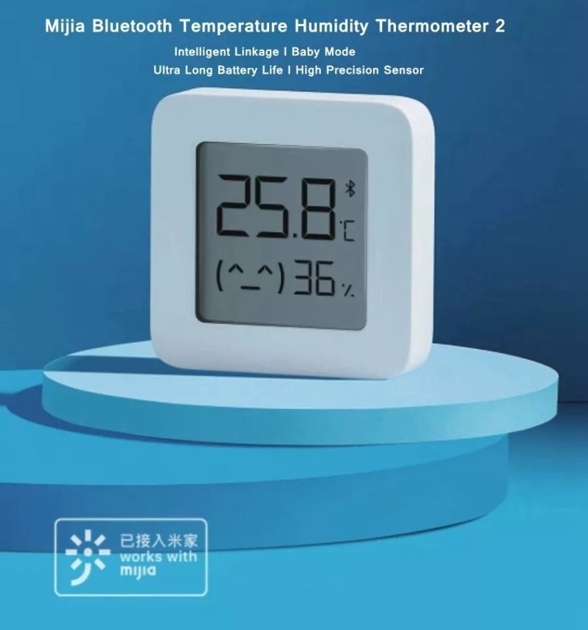 現品限り一斉値下げ！ 新品 xiaomi ワイヤレススマート電気デジタル湿度計温度計