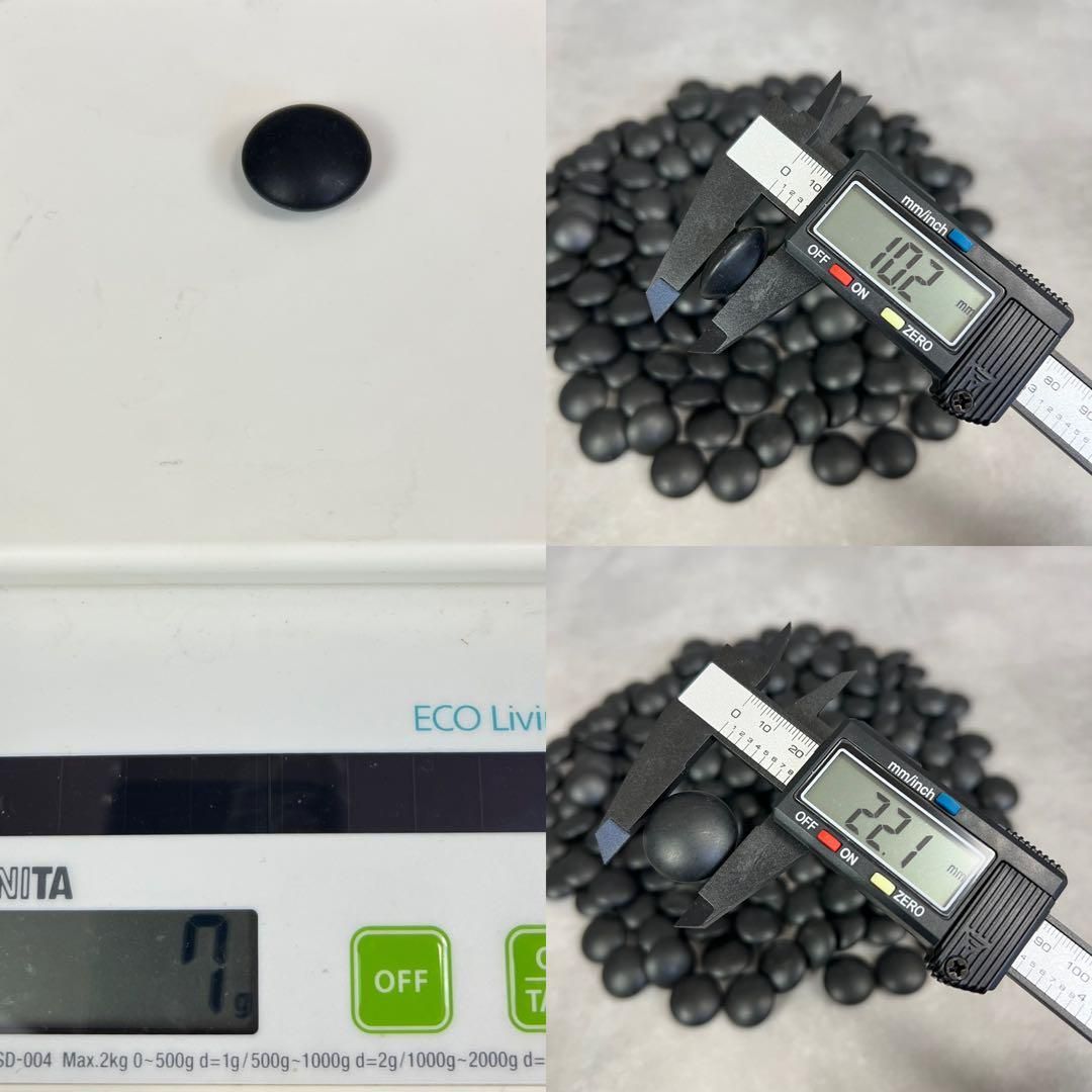 良品 囲碁 蛤碁石 36号 178個 那智黒石 179個 超特大碁笥 対局