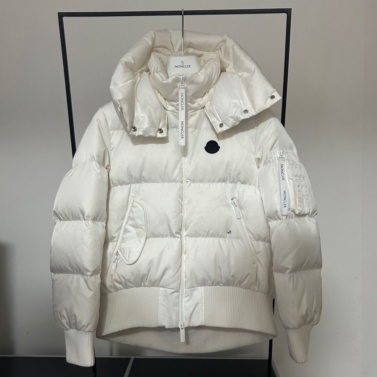 モンクレール MONCLER ダウンジャケット AUTUN ホワイト サイズ0