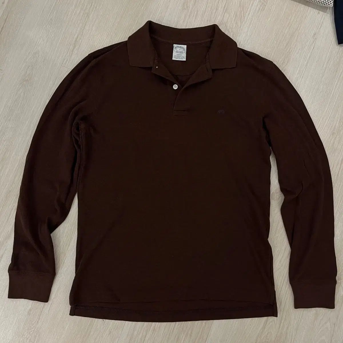 【雷市場（ポンジャン）商品韓国直送】 Brooks Brothers(ブルックス・ブラザーズ) 長袖 ポロTシャツ S サイズ