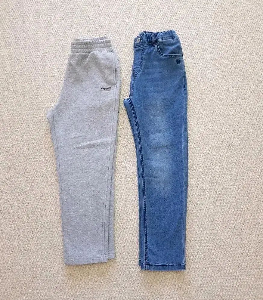 ブルー ドッグ DISCOVERY キッズ 起毛パンツ 130