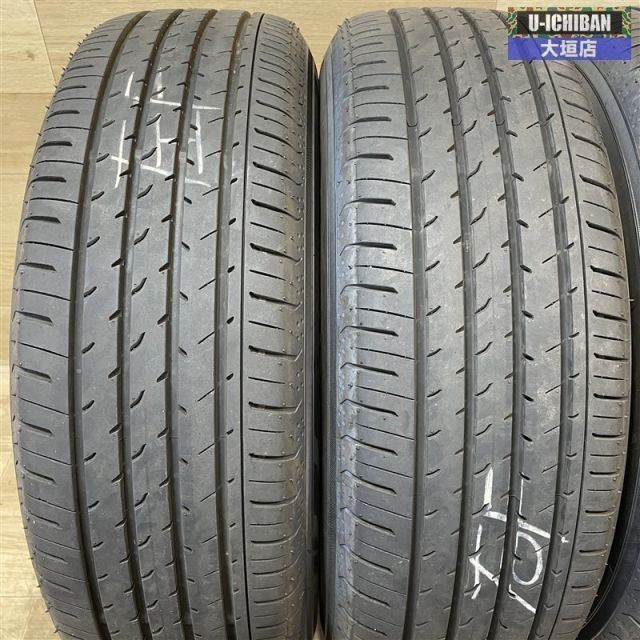 良品 40アルファード 純正 7-18+40 5H120 ヨコハマ アドバンV03