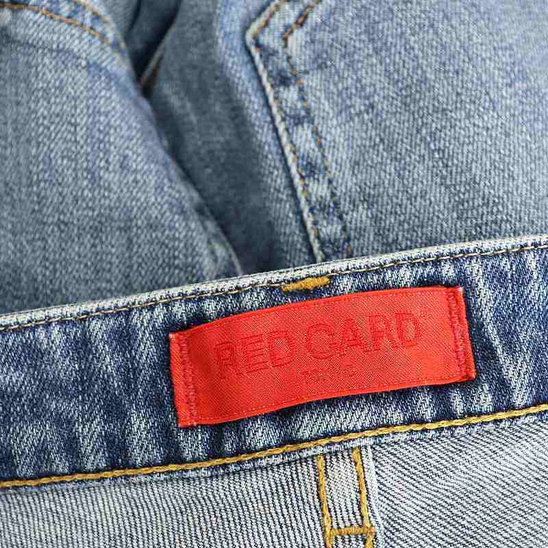 未使用級 RED CARD Marmalade Midrise カットオフ レッドカード RED CARD Marmalade Midrise カットオフ デニム