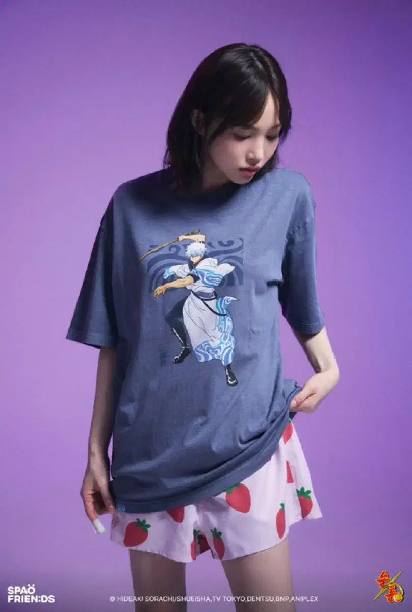 SPAO 銀魂 コラボ 坂田 銀時 いちご イチゴ・strawberry