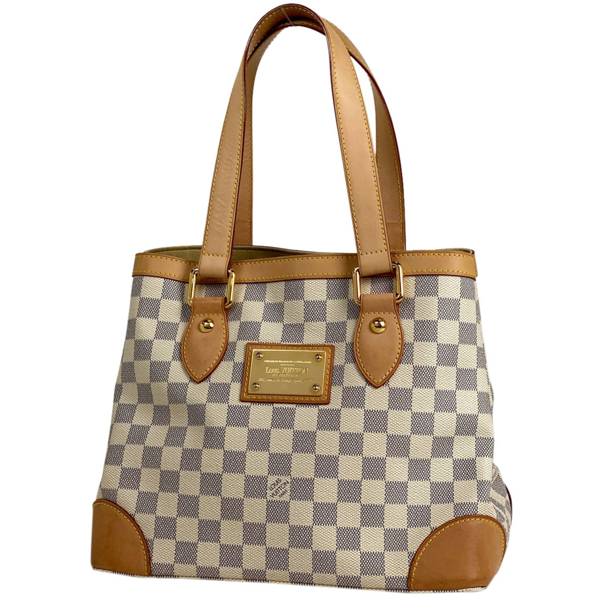 ルイ・ヴィトン Louis Vuitton ハムステッド PM 肩掛け ハンドバッグ トートバッグ ダミエアズール ホワイト N51207 レディース  【中古】 - メルカリ