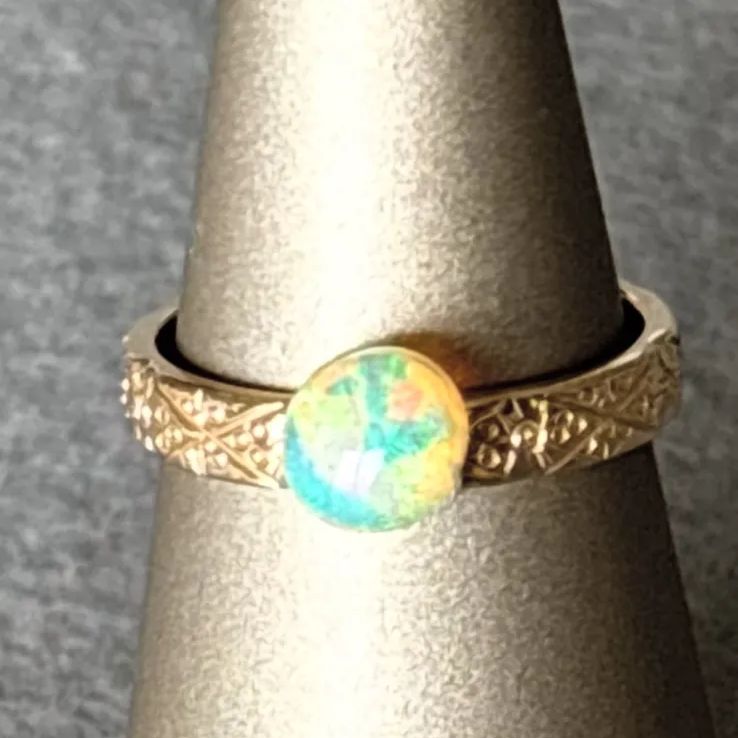 no.8 天然オパール ブラックオパール クリスタルオパール