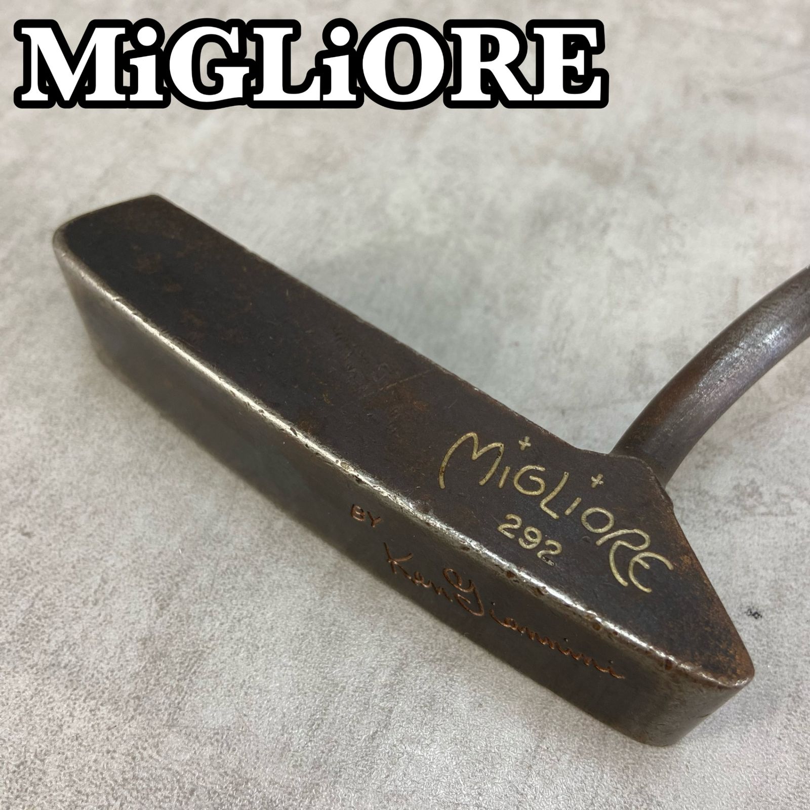 ミグリオーレ 292 ケン ジアンニーニ メンズゴルフパター スチール 右