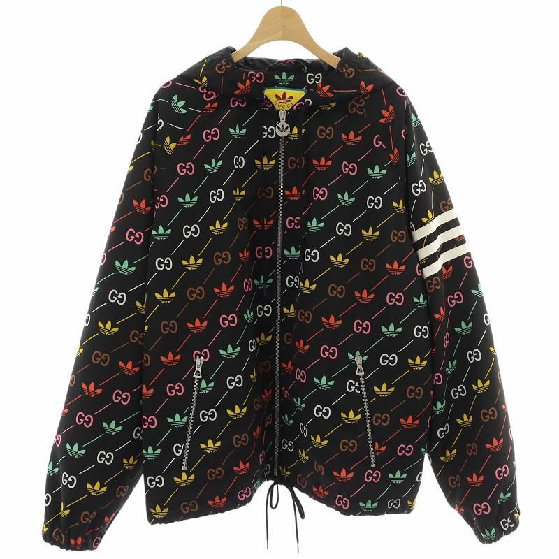 グッチ GUCCI × アディダス adidas 722262 ZALCI ジップアップパーカー 