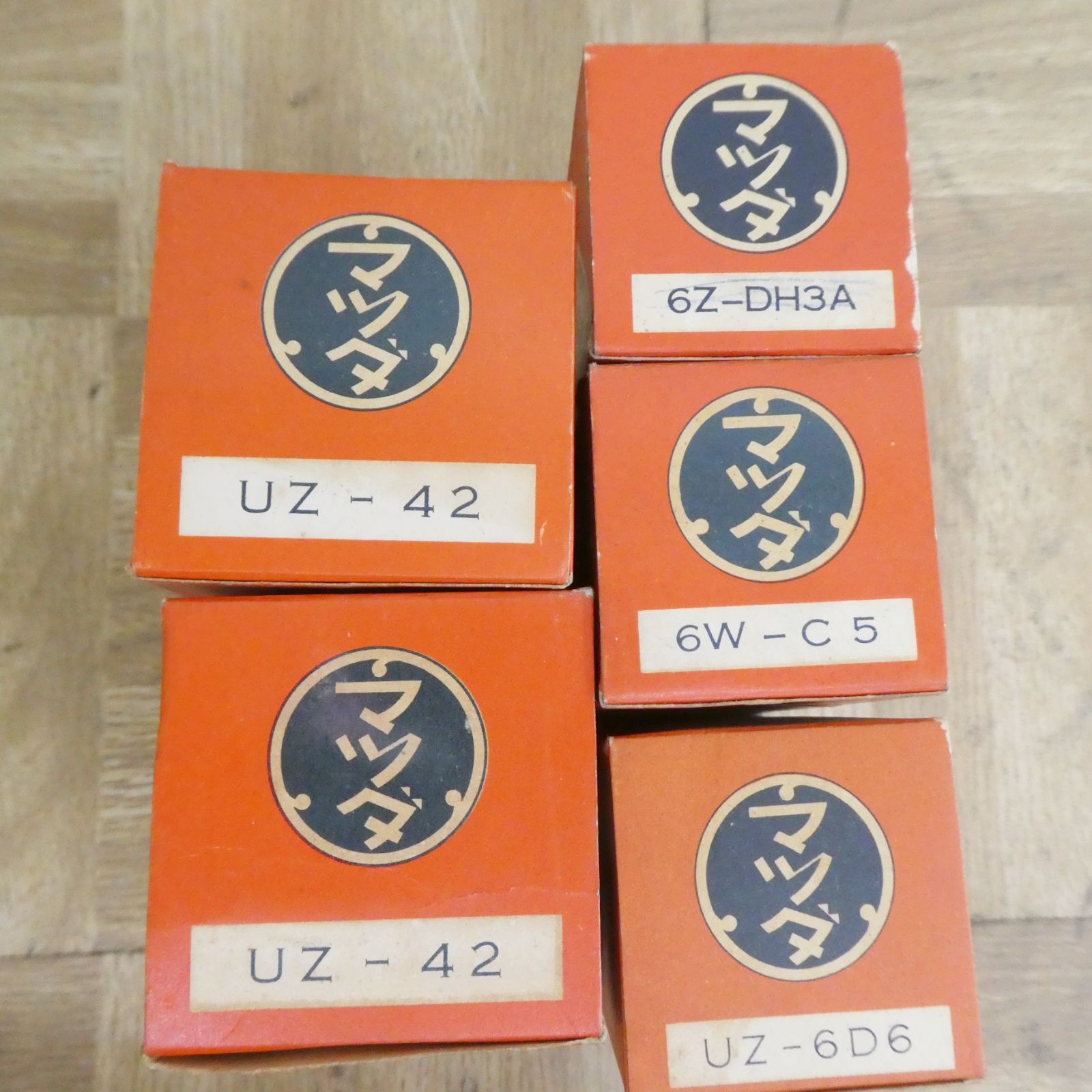 ★希少品★マツダ/ナショナル/NEC真空管★6Z-DH34★7本セット★