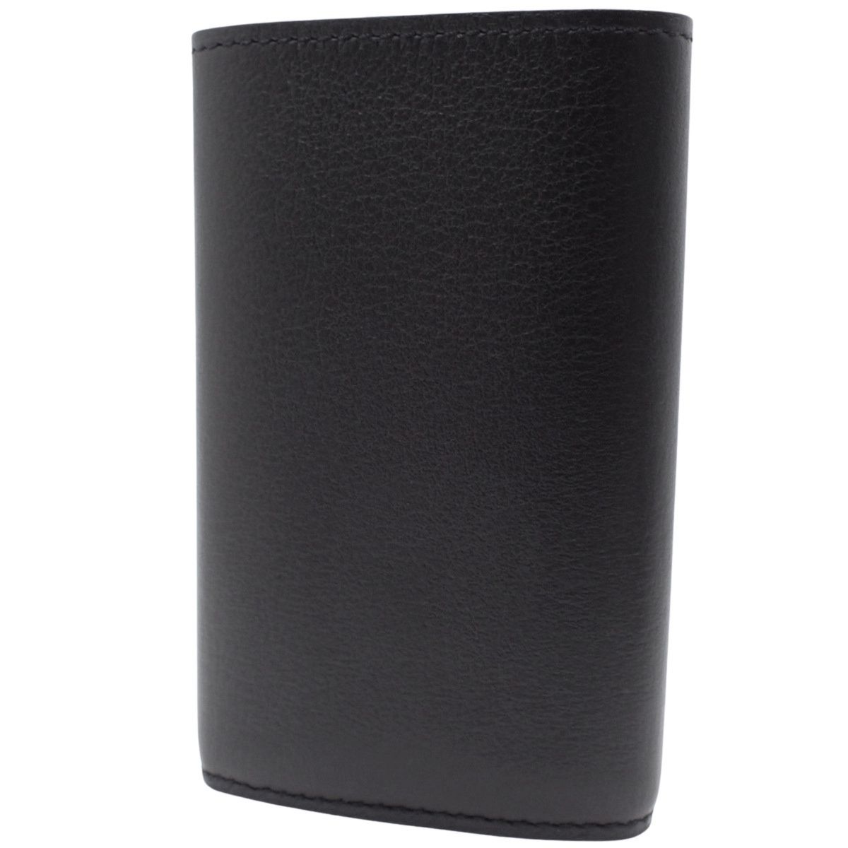 CARTIER カルティエ マスト ドゥ カボション 6連キーケース キーケース キーリング 六連 キーリング付き 小物 札入れ レザー ブラック黒 シルバー金具 メンズ アラモード