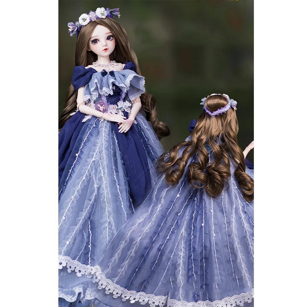 BJD 1/3ドール フルセット 本体 60cm 球体関節人形 眼球 洋服