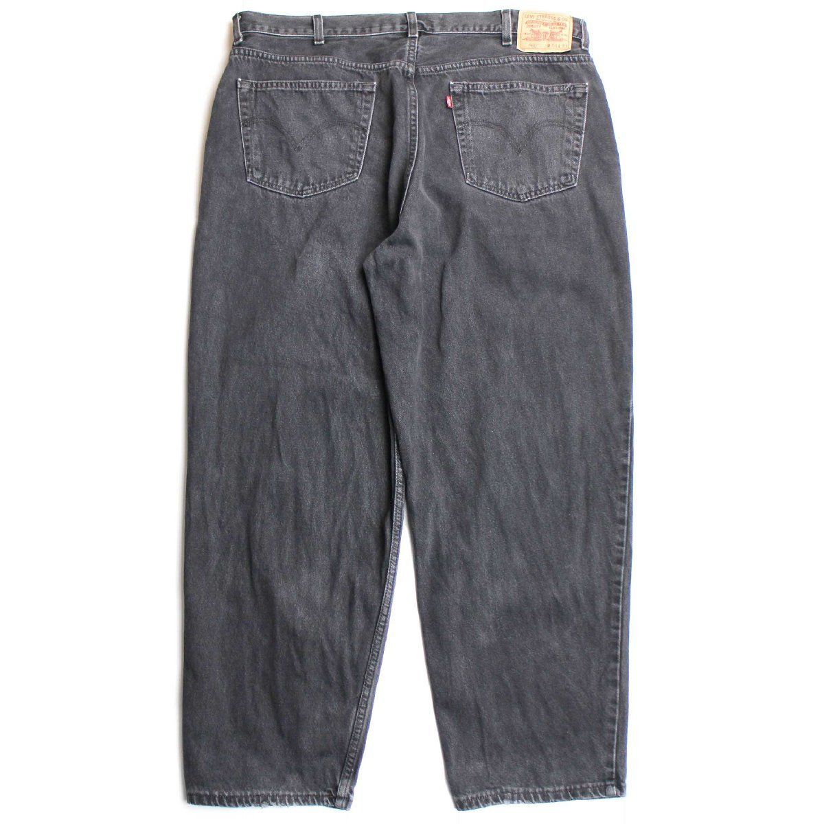 美品　ブラック　リーバイス　560 W44 L30 levi's 00s 00s Levi'sリーバイス 560 ブラック デニムパンツ w44 L30