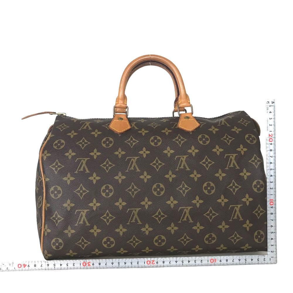 LOUIS VUITTON ルイヴィトン スピーディ 35 ボストンバッグ ハンドバッグ レディース モノグラムキャンバス ブラウン旅行用 茶色  M41524 中古品【鑑定済】 - メルカリ