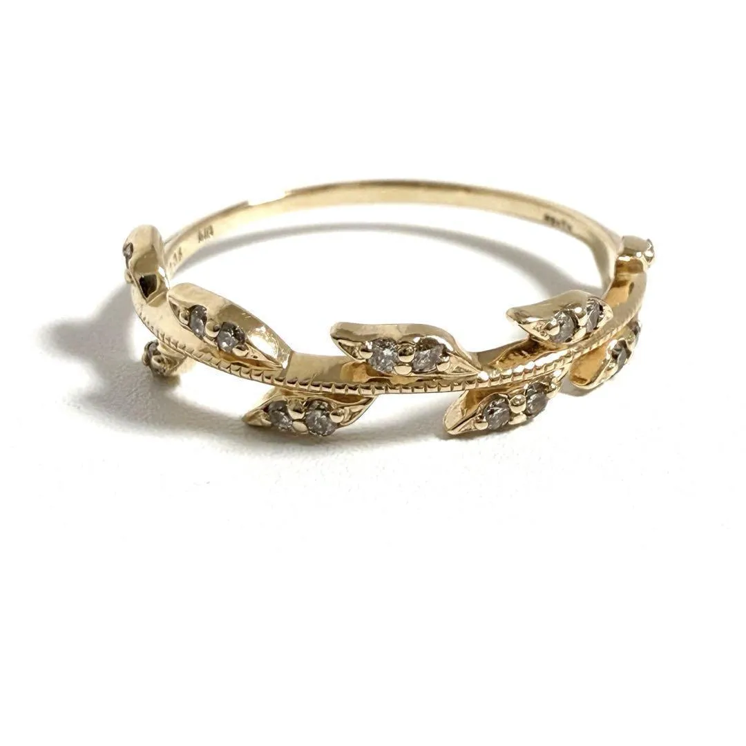 agete アガット 月桂樹リング 11号 ダイヤモンド agete アガット 月桂樹リング 11号 ダイヤモンド Amazon.co.jp