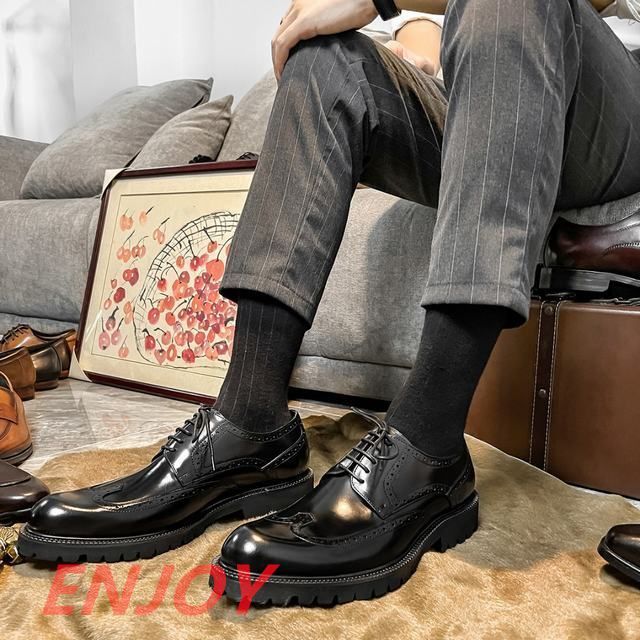 ☆ビジネスシューズ メンズシューズ 紐靴 牛革 本革 革靴 フォーマル