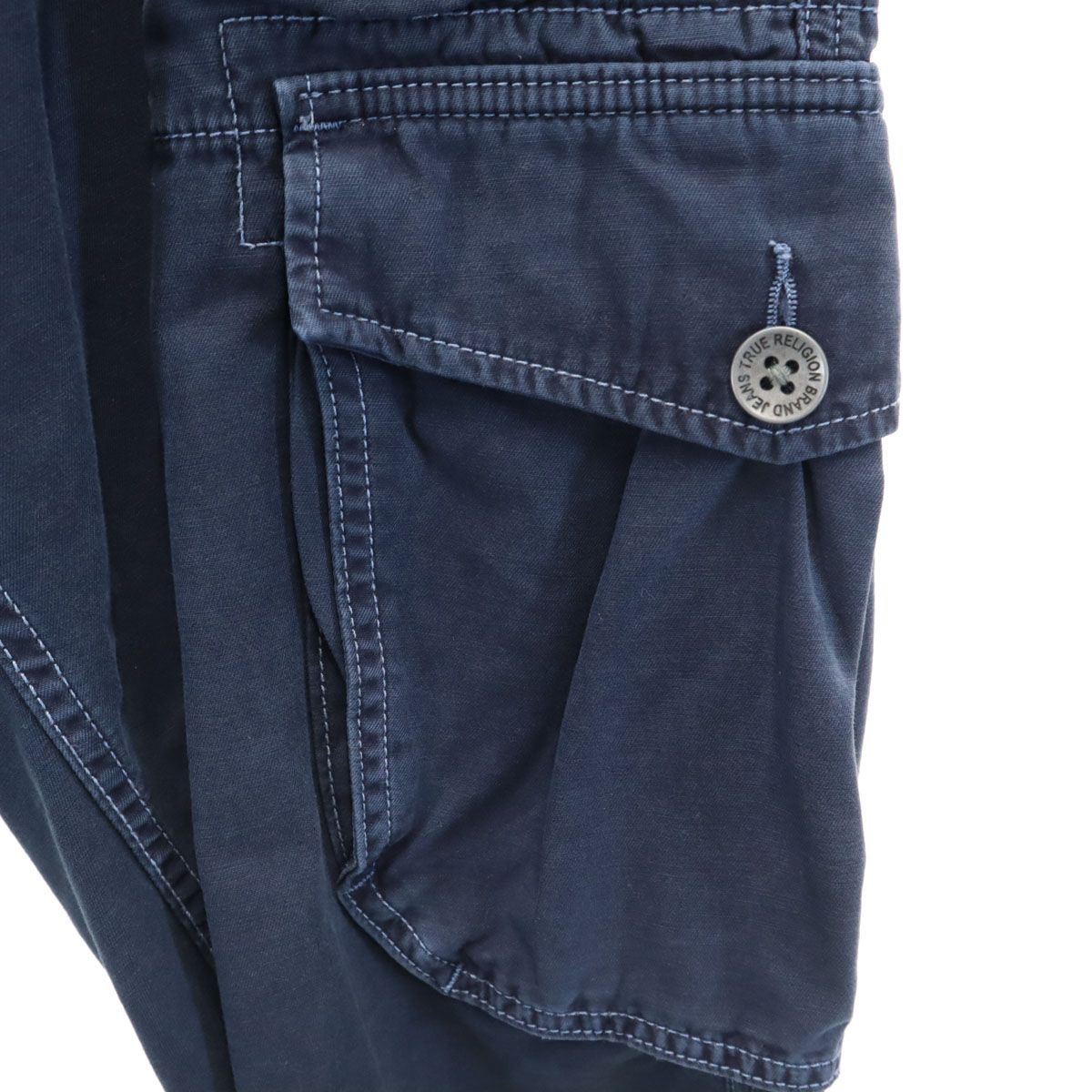 TRUE RELIGION トゥルーレリジョン カットオフ加工 カーゴショート
