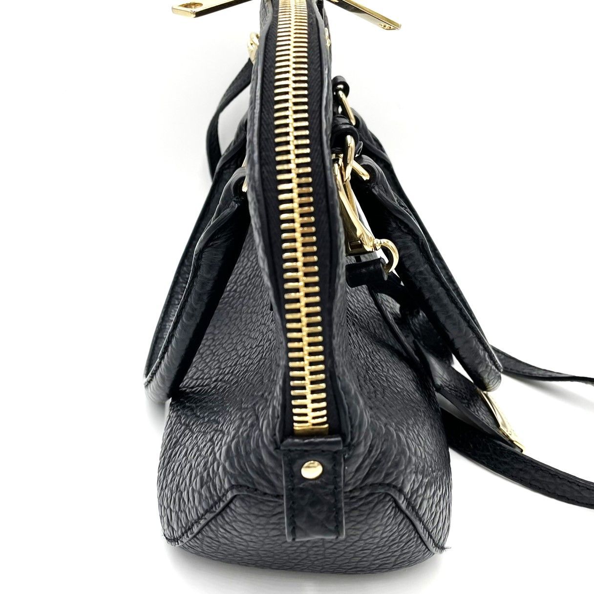 K839】BURBERRY（バーバリー）/レディース/レザー/ハンドバッグ