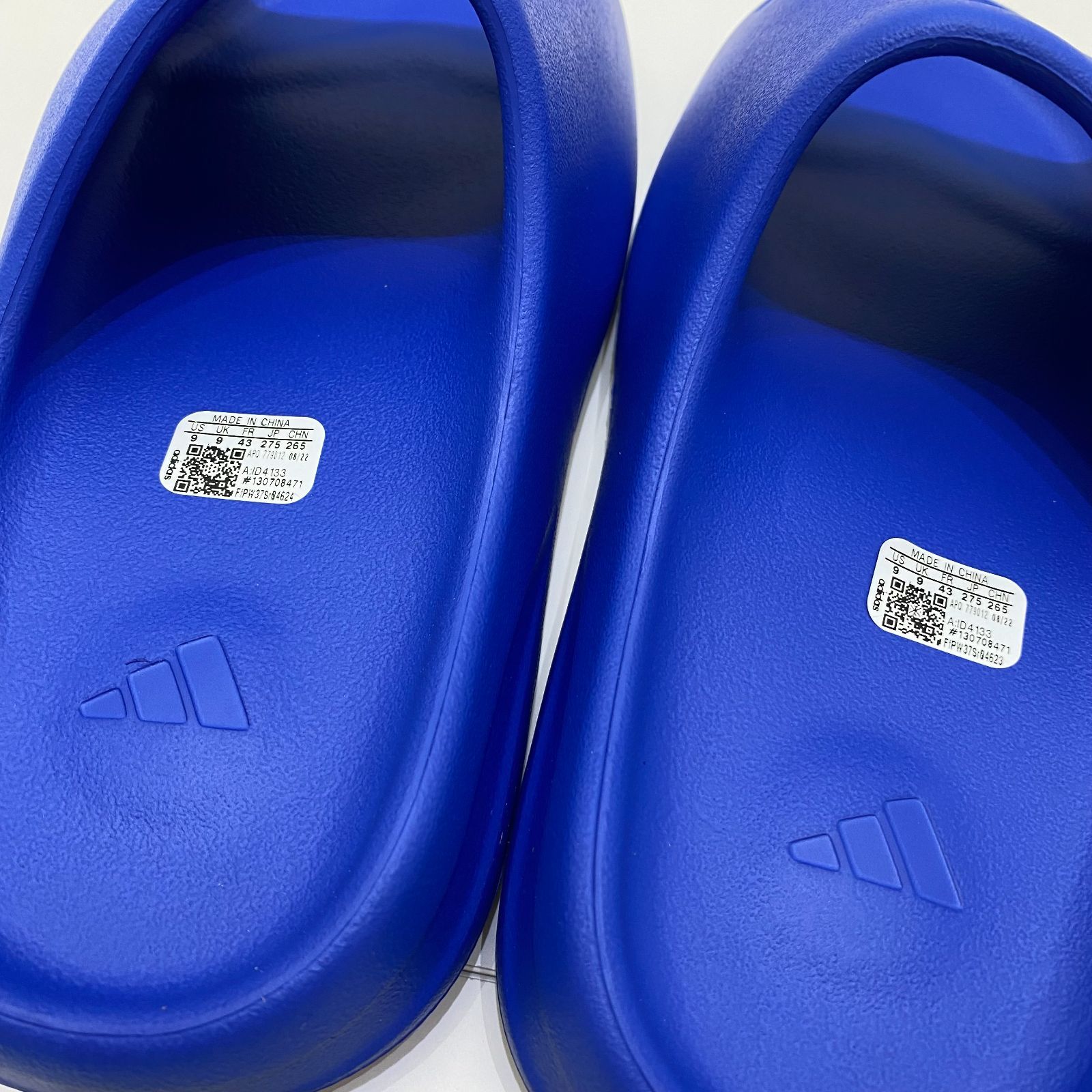 adidas YEEZY SLIDE AZURE ID4133 27.5cm ブルー - メルカリ