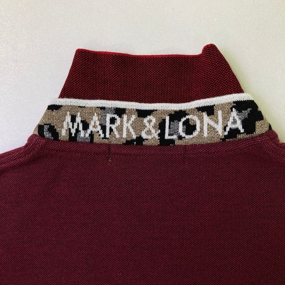 サイズ：S MARK&LONA マークアンドロナ 半袖ポロシャツ ライン