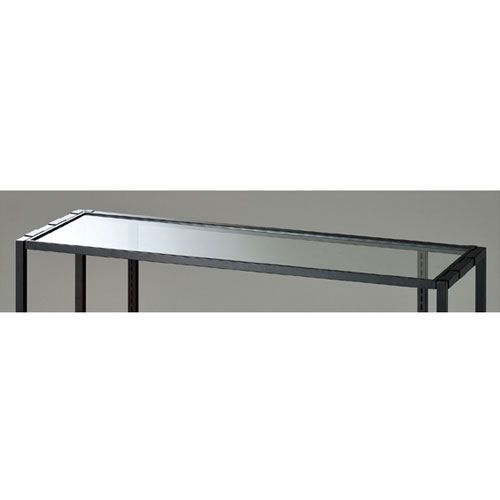 UR壁面・中央片面タイプ兼用 ガラス天板 W120cm ブラック用 61