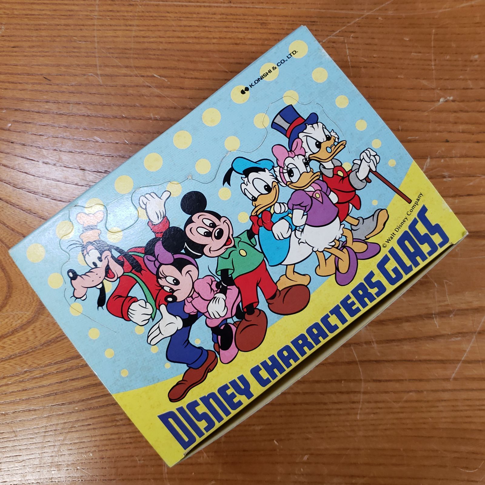 昭和レトロなディズニーのグラス 6客セット Disney ミッキー
