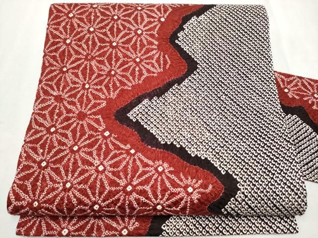 平和屋着物◎八寸名古屋帯 紬地 草花文 正絹 逸品 AABA0634dt 平和