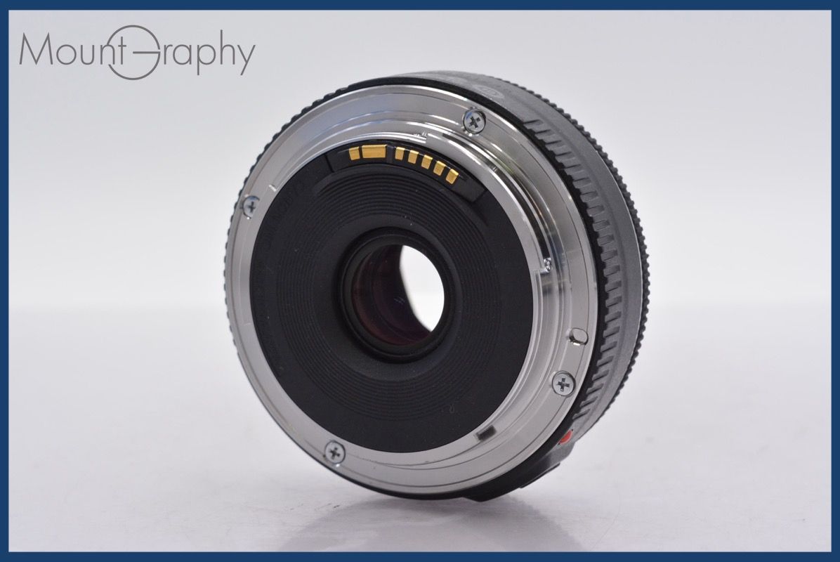 キヤノン Canon EF 40mm F2.8 STM 元箱、使用説明書、前後キャップ