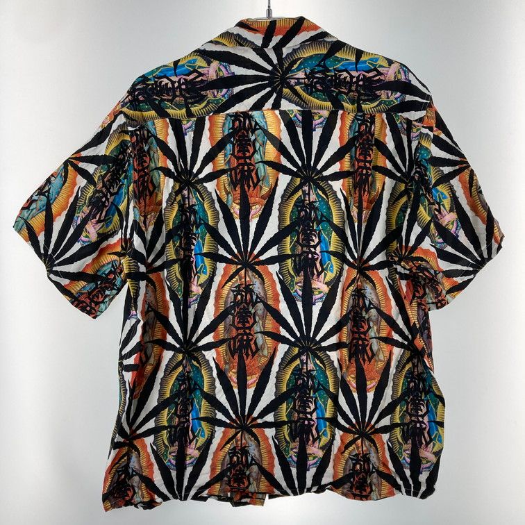 品 WACKO MARIA ワコマリア × BUDS POOL バッズプール 別注 コラボ 21SS HAWAIIAN SHIRT NMD-WM-HI02-C ハワイアンシャツ 半袖 トップス 舐達麻 142-250228-OR-04-iwa
