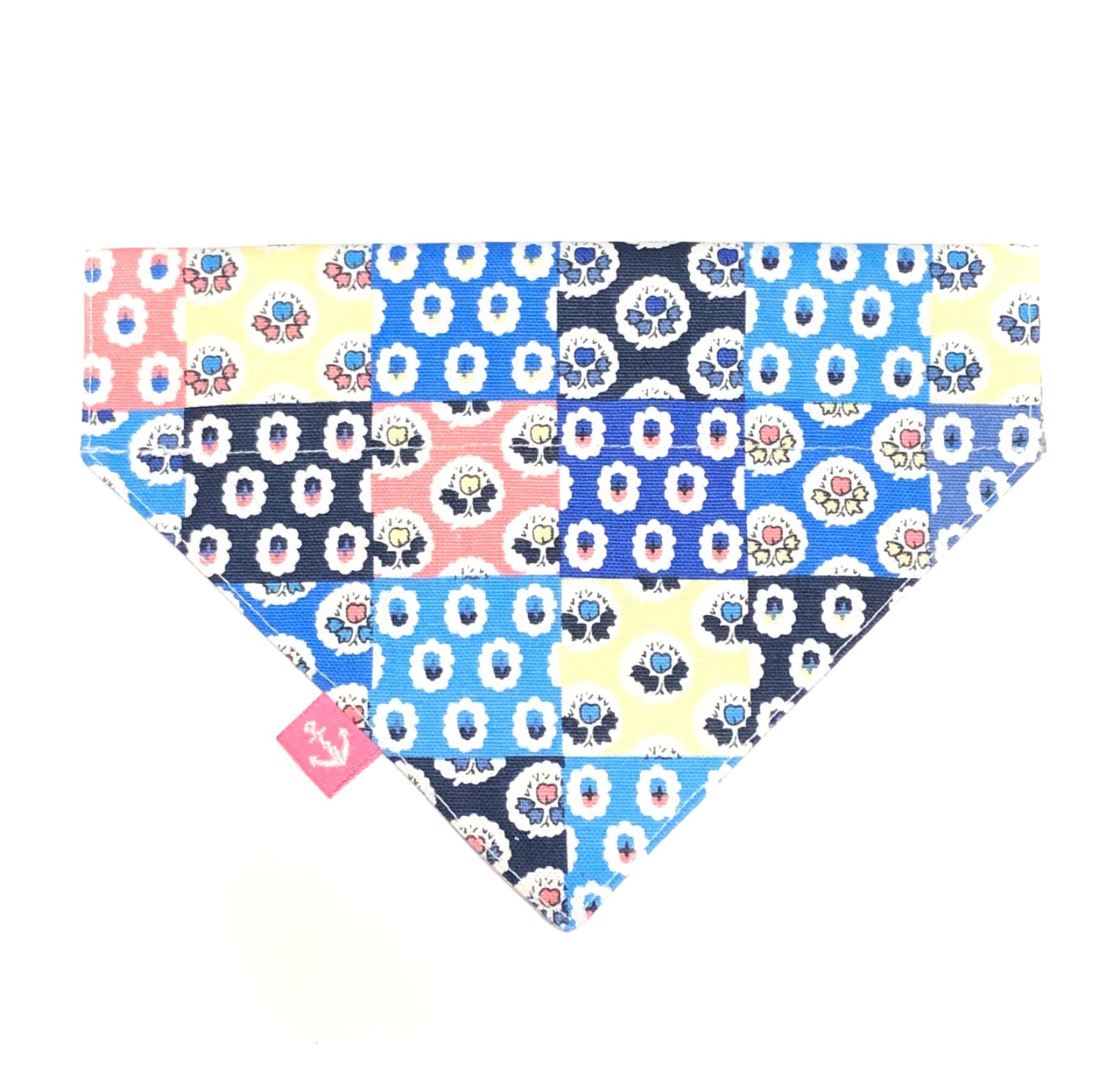 ☘️No.133☘️ 犬用 リバーシブル バンダナ Lサイズ プロヴァンス
