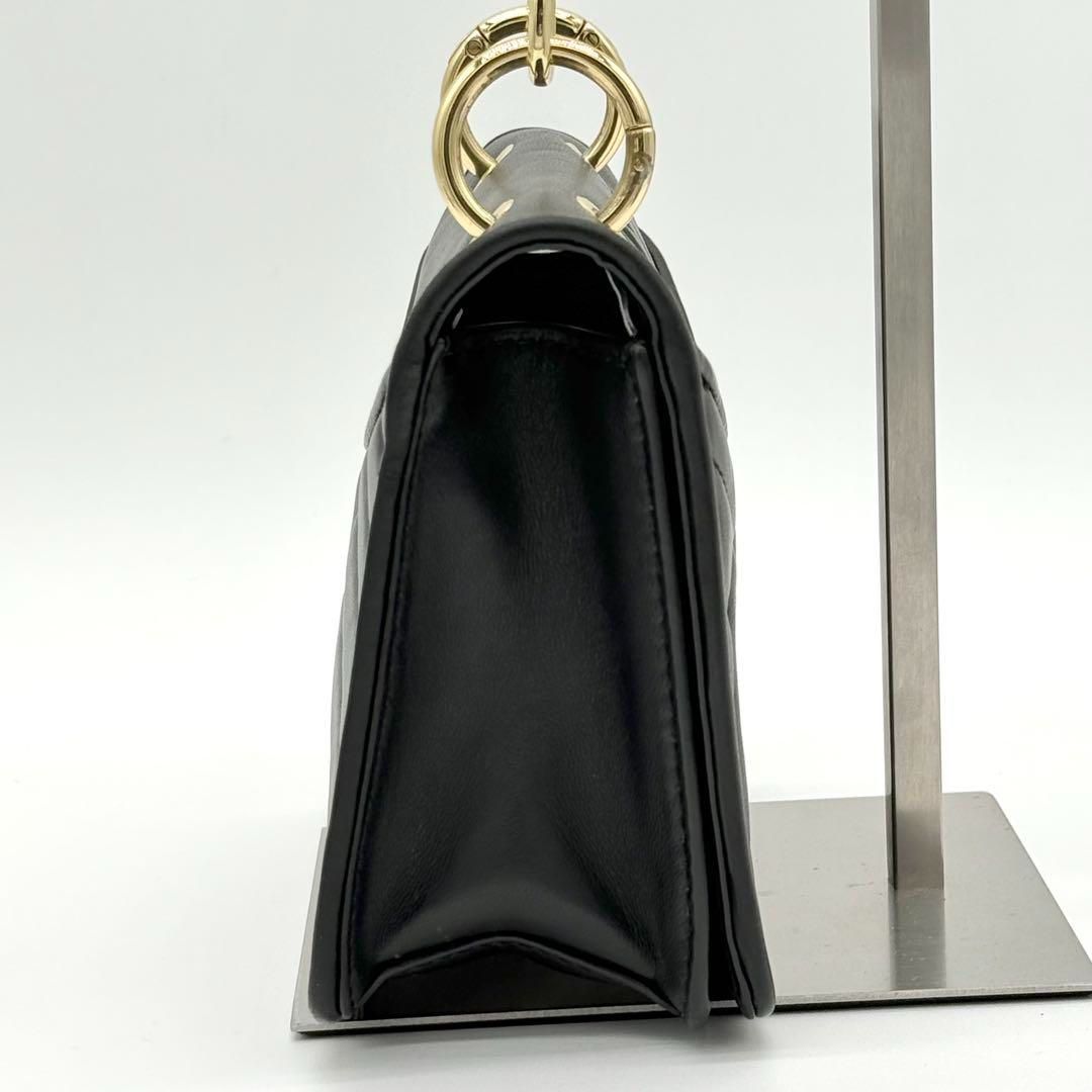 美品】Tory Burch Alexa ショルダーバッグ ミニバッグ 黒色