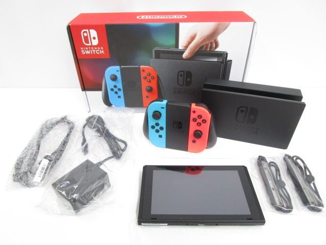 ▽ Nintendo Switch HAC-S-KABAA 初期化済み 任天堂 Nintendo Switch HAD-S-KABAA [ネオンブルー・ネオン
