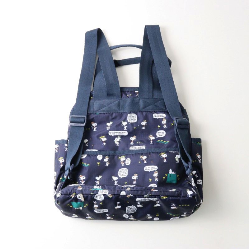 美品 レスポートサック ピーナッツ LeSportsac×PEANUTS DOUBLE