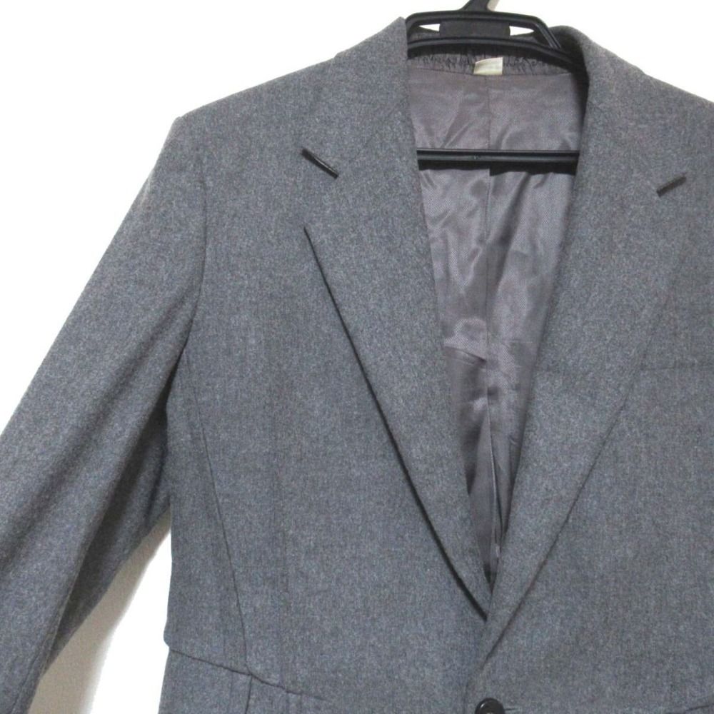 美品 John galliano ジョンガリアーノ 襟裏ニュースペーパー柄 1B