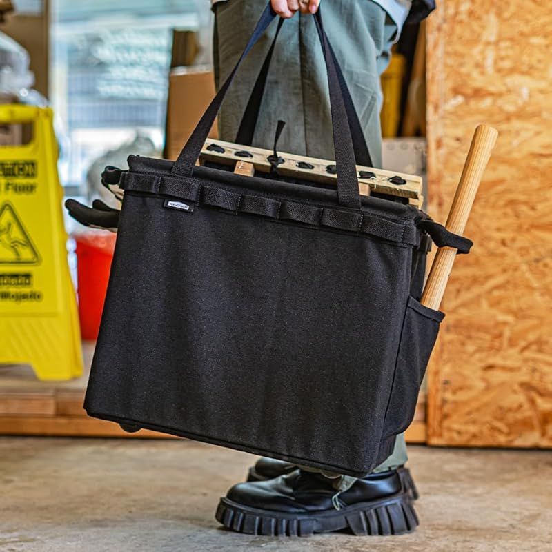 WHATNOT(ワットノット) 収納コンテナ ツールバッグ 帆布 幅360mm×奥