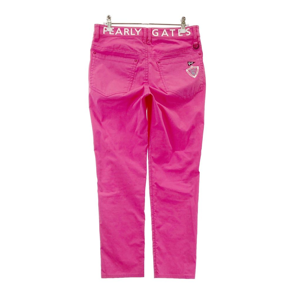 サイズ 0 PEARLY GATES パーリーゲイツ ストレッチパンツ ピンク系 240101537395 ゴルフウェア レディース ストスト