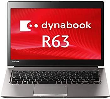 【中古】【中古】 ダイナブック dynabook R63/P PR63PBAA637AD71 / Core i5 5300U(2.3GHz) / SSD:128GB / 13.3インチ / シルバー