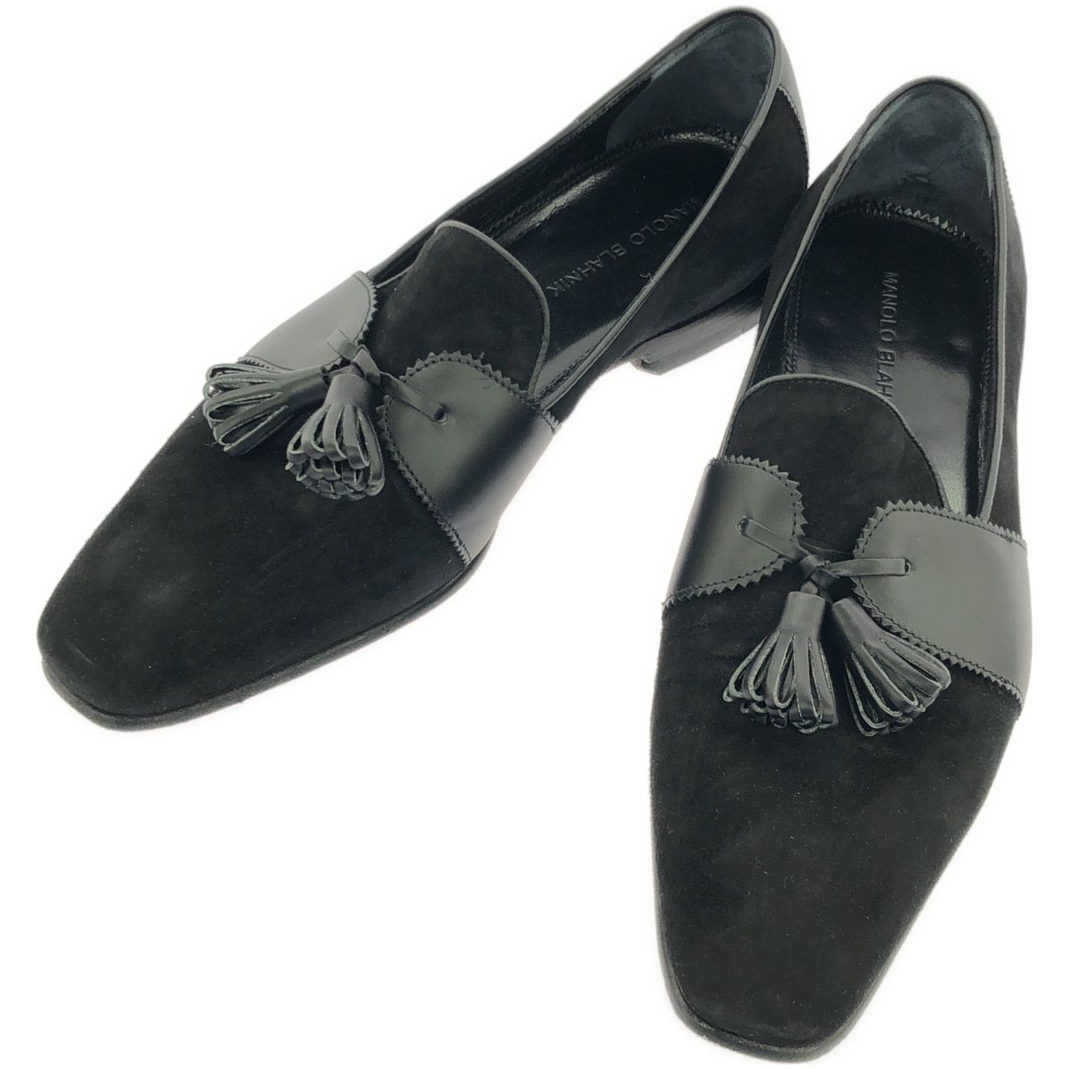 【最終値下】manolo blahnik タッセル　ローファー 2025年最新】MANOLO BLAHNIK ローファーの人気アイテム - メルカリ